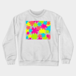 NEON FLOWERS Crewneck Sweatshirt